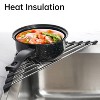 Triangle Roll-Up Dish Drying Rack for Sink Corner Small Foldable Stainless Steel Over The Sink Multipurpose Kitchen Drainer Caddy - 4 of 4