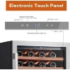 Ca'Lefort 24 Inch Wine Cooler Refrigerator - 54 Bottles Wine Fridge with Glass Door - 2 of 4