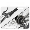 DSVIMOY Bicycles, 26 Inch Fat Tires Mountain Bike, Commuter City Mountain Bike for Men Women Adults, Gray, 27.5"*41.5"*70" - 4 of 4