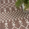 Nourison Positano Moroccan Trellis Flatweave Outdoor Rug - 4 of 4