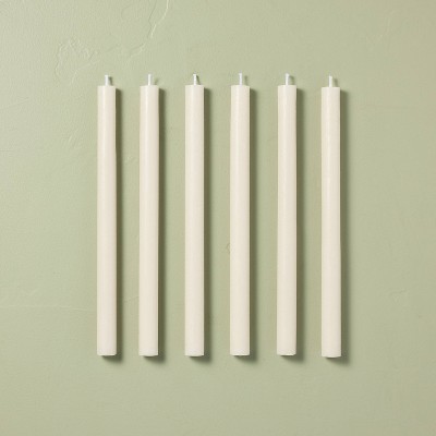 12" Taper Candle Cream (Set of 6) - Hearth & Hand™ with Magnolia