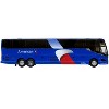 Prevost H3-45 Coach Bus "American Airlines Landline" Blue with Graphics Ltd Ed 1/87 (HO) Scale Diecast Model by Iconic Replicas - 2 of 4