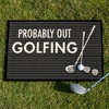 Pavilion Gift Company - Golfing - 27.5" x 17.75" Floor Mat - Floor Mats - 2 of 4