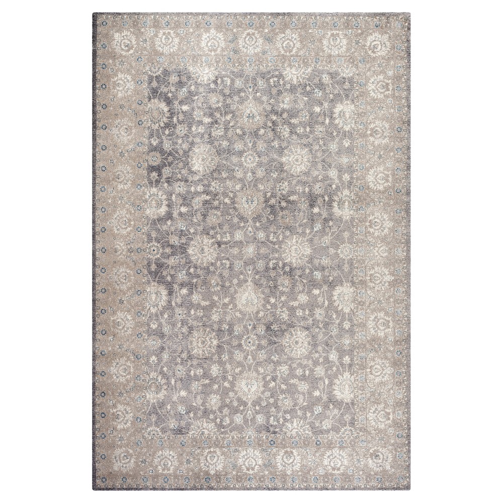 Light Gray/Beige Solid Loomed Accent Rug - (4'x5'7in) - Safavieh