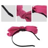 Unique Bargains Women's Fashion Satin Bow Knot Headband 0.31 Inch Wide 1 Pc - 3 of 4