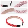 Unique Bargains Women's Bling Rhinestone Headband 0.79 Inch Wide 1 Pc - image 4 of 4