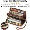 Wallet for Women Clutch RFID Blocking Wristlet Leather Purse Large Capacity Credit Card Holder - 2 of 4