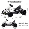 24V Go Kart for Kids, 9Ah Large Battery 8MPH High Speed Ride On Drifting Car with Music, Horn,Max Load 175lbs, Outdoor Ride On Toy for Teens 3-10 - 3 of 4