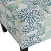 Kumasinova Classic Fabric Ottoman, 28.25"W Cushioned Foot Stool with Birch Wood Legs, Versatile Ottoman Bench & Extra Seating for Living Room/Bedroom - 3 of 4