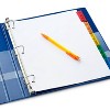1 3 Ring Binder Clear View Black - up & up™