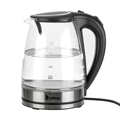 Winado 1.8L 1200-Watt Electric Kettle with Blue LED Light