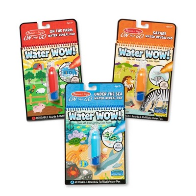 Melissa and Doug Melissa & Doug 6-Pk. Water Wow! Water Reveal Pads - Macy's