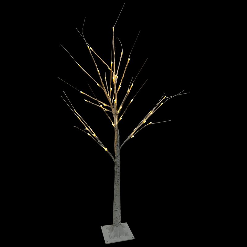 Northlight 4' LED Lighted White Birch Christmas Twig Tree - Warm White Lights, 4 of 10