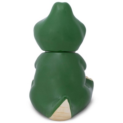 100 North Dolomite Ceramic 10 inch Everyday Cookie & Candy Jar with Airtight Lid: Kitchen Canisters, Pet Treat Containers, Tyrannosaurus Rex Dinosaur — фото 4
