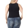 WallFlower Women's Insta Smooth Olivia Seamless Rib V-Neck Tank - 4 of 4
