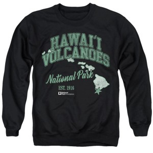 Men's Hawaii Volcanoes National Park State Line Crewneck Sweatshirt - 1 of 4