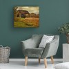Trademark Fine Art -Lois Bryan 'Old Barn on Rainy Day' Multi Panel Art Set - 4 of 4