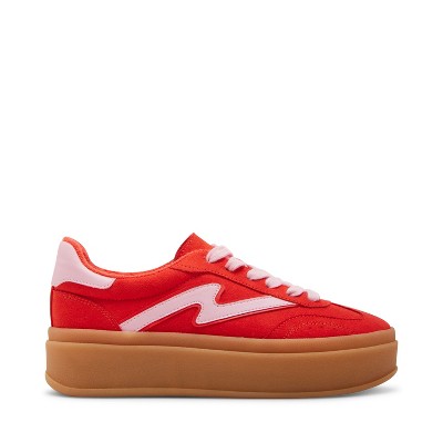 Женские кроссовки Madden Girl Mighty Platform Sneaker - 7.5 - CORAL MULTI — фото 3