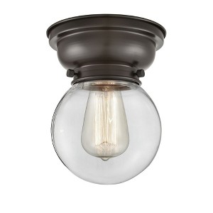 Beacon - 1 Light Flush Mount In Industrial Style-7.15 Inches Tall and 6.25 Inches Wide - 1 of 1