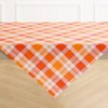 Solino Home Fall Buffalo Check Linen Table Throw - 3 of 4