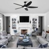 BestParts 60" Integrated LED Ceiling Fan - Black ABS Blades, 3-Color Light, Energy-Saving Motor, Reversible Mode - 3 of 4