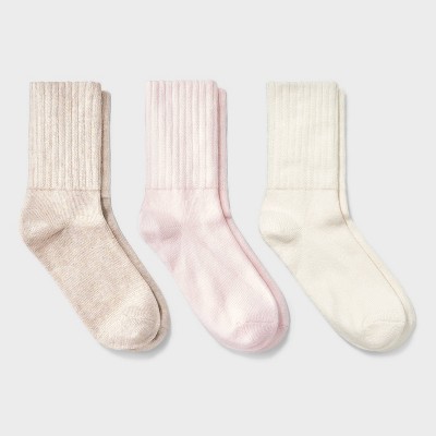 Women's Short Slouch 3pk Ankle Socks - Universal Thread™ 4-10