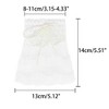 INSPIRE CHIC Women's Lace Fingerless Wrist Length Wedding Elegant White Ruffled Floral Gloves 1 Pair - 2 of 4
