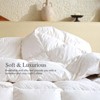 Inhand Goose Feather Down Fiber Comforter - 100% Cotton Duvet Insert - Hotel Luxury Hypoallergenic Bedding Comforter All Season - 2 of 4
