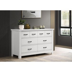 CAVINAS Modern Drawer Dresser Big Size Wooden drawers with  Handles Closet Organizers with Storage for Bedroom, Living Room - 1 of 4