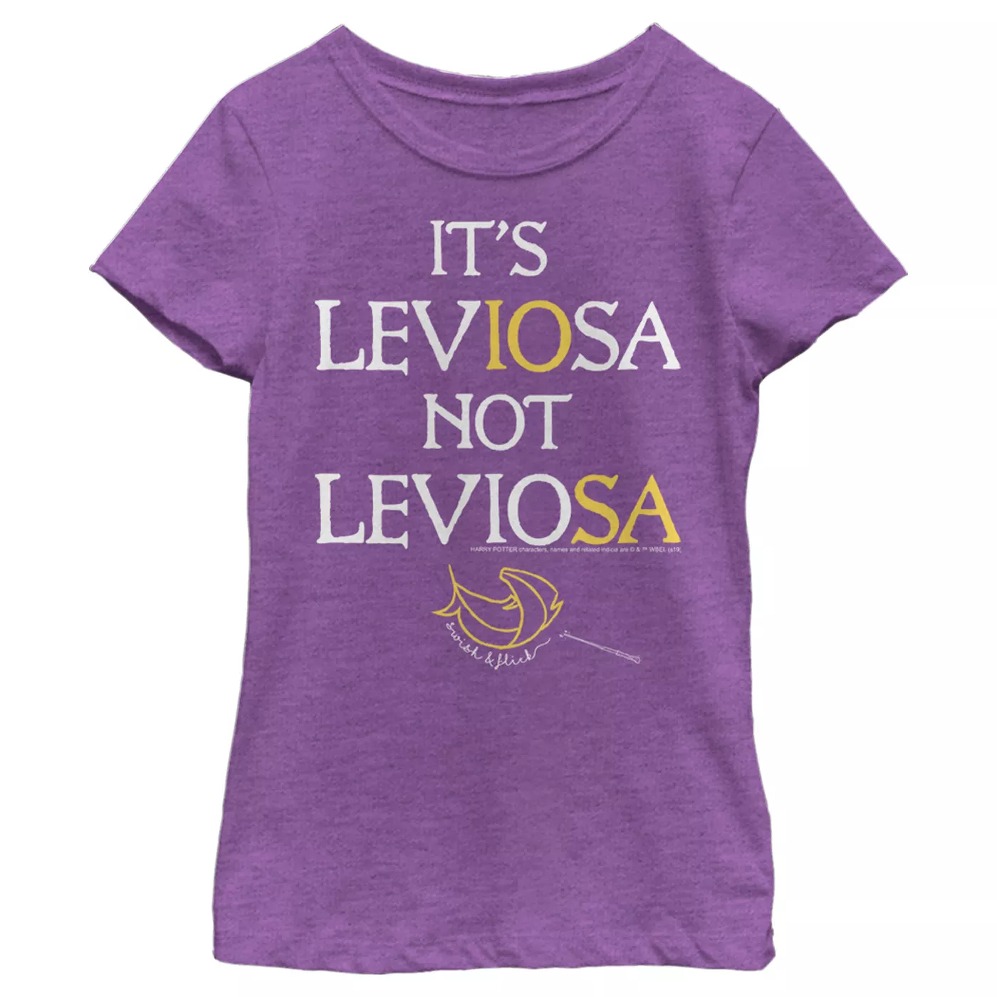 Girl's Harry Potter Hermoine Leviosa Not Leviosa T-Shirt - image 1 of 4
