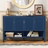 Dexmalle 55.1''Storage Sideboard with Open Shelf and 2-Tiers Adjustable Shelves - 4 of 4
