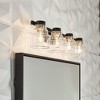 Kichler Lighting Vionnet 4 - Light Vanity in  Black - 3 of 4
