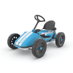 Kids Pedal Go Kart - 4-Wheel Ride On Car With Adjustable Seat | Pedal Powered, EVA Rubber Tires, For Ages 3-8 Years