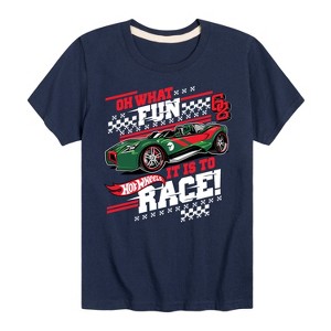 Boys' - Hot Wheels - Oh What Fun It Is To Race Short Sleeve Graphic T-Shirt - 1 of 4