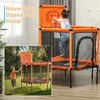 Resenkos 5-Foot Children's Trampoline with Safety Enclosure Net for Ages 3-6 - - 3 of 4