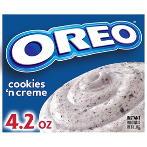 JELL-O Oreo Cookies 'n Creme Instant Pudding & Pie Filling Mix - 4.2oz - 1 of 4