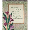 Manual Woodworkers and Weavers Amazing Grace How Sweet the Sound Tapestry Throw Blanket 50"x60", Cotton, Christian Hymn Decor - 2 of 3