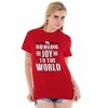Christmas Bringing Joy to the World Graphic T Shirt Men or Women Brisco Brands - 3 of 4