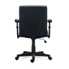 Alera Alera Harthope Leather Task Chair, Supports Up to 275 lb, Black Seat/Back, Black Base - 3 of 4