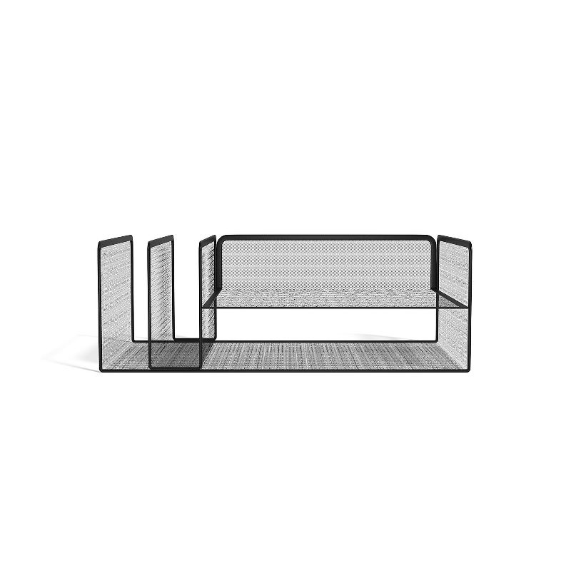 MyOfficeInnovations 4 Compartment Wire Mesh Horizontal File Organize 24402476, 3 of 5