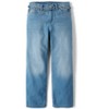 The Children's Place Girls Heart Belted Slouchy Jeans - 3 of 4