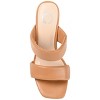 Journee Collection Womens Kailee Tru Comfort Foam Slip On Open Square Toe Wedge Sandals Tan 11 - 4 of 4