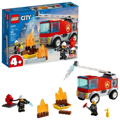 LEGO City Fire Ladder Truck Building Kit 60280