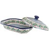 Blue Rose Polish Pottery 662 Ceramika Artystyczna Medium Covered Baker - 2 of 2