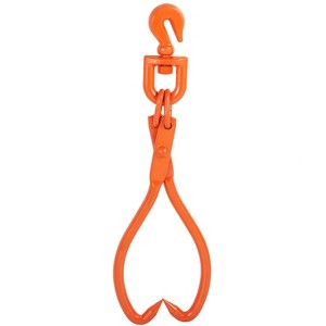 VEVOR Log Skidding Tongs, 18 inch 2 Claw Log Lifting Tongs, Heavy Duty Rotating Steel Lumber Skidding Tongs, 772 lbs/350 kg Loading Capacity - 1 of 4