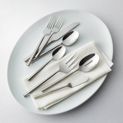 45pc Izon Flatware Set Silver - Threshold™ (missing 3)