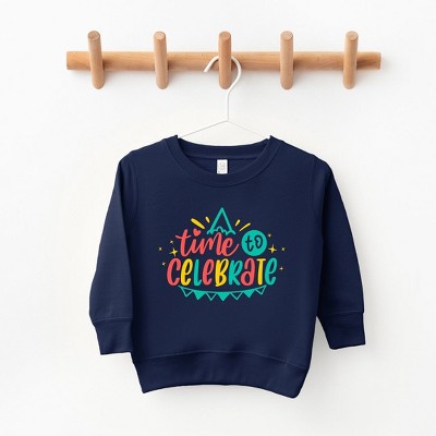 The Juniper Shop Time To Celebrate Youth Ultra-Soft Graphic Sweatshirt