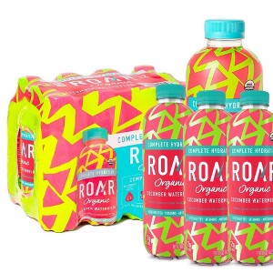 Roar Organic Electrolyte Infusions - Usda Organic - Cucumber Watermelon - 18 Fl Oz (Pack of 16) - 1 of 1