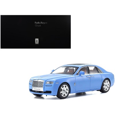 Rolls-Royce Ghost Light Blue 1/18 Diecast Model Car by Kyosho