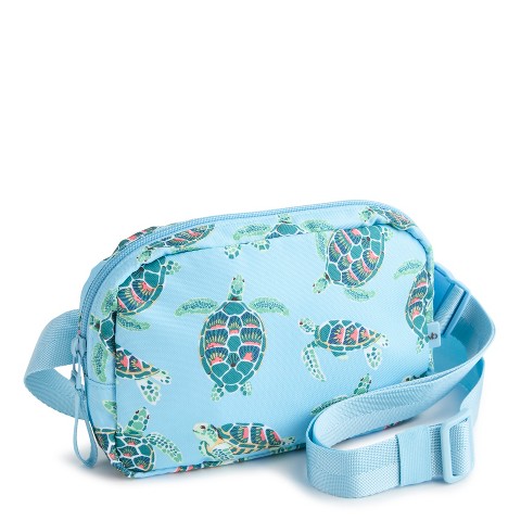 Vera Bradley Women's Outlet Lighten Up Large Cube Belt Bag Sea Turtles